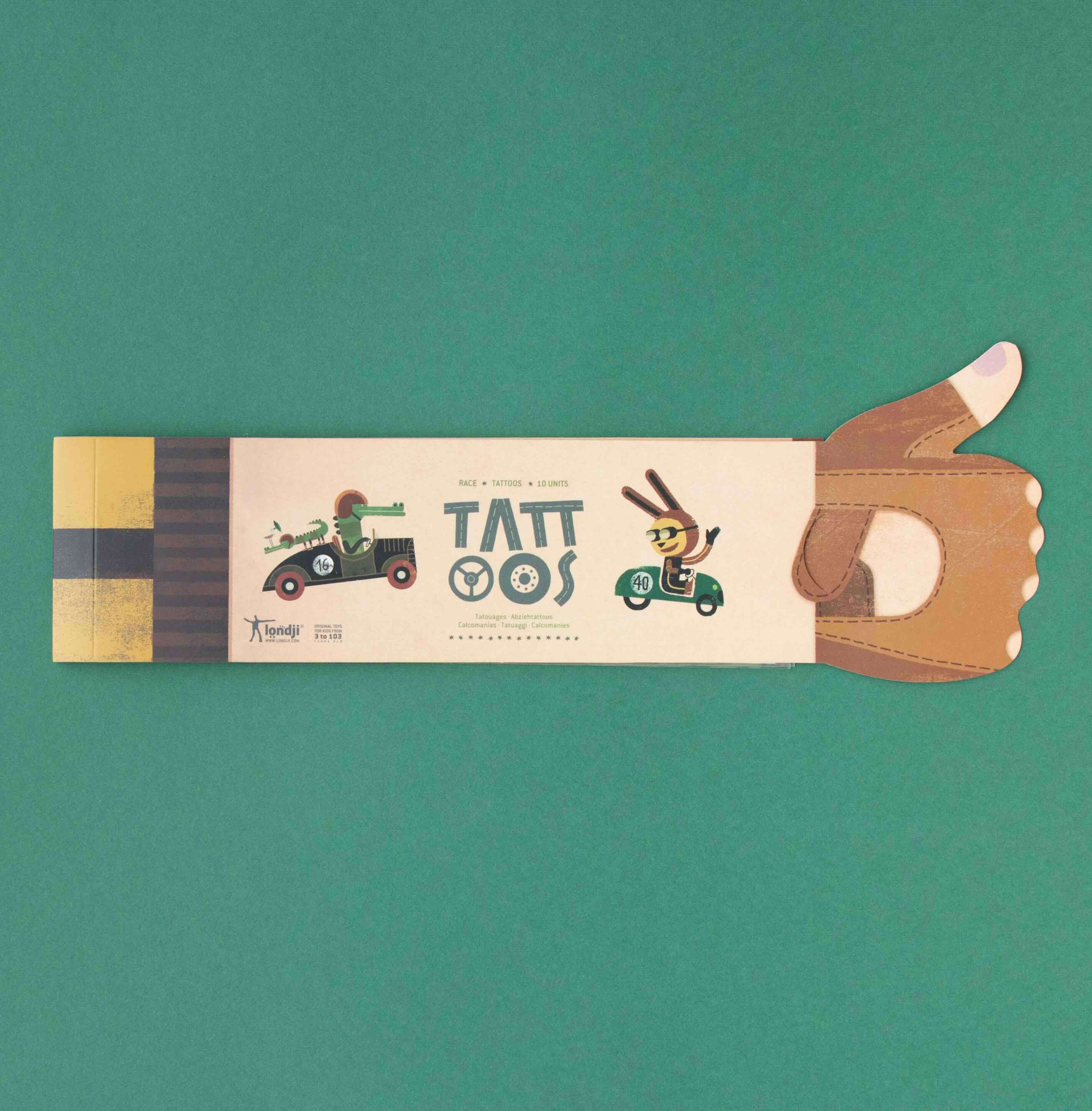 Londji Hand Tattoos Hände (Ungiftig)
