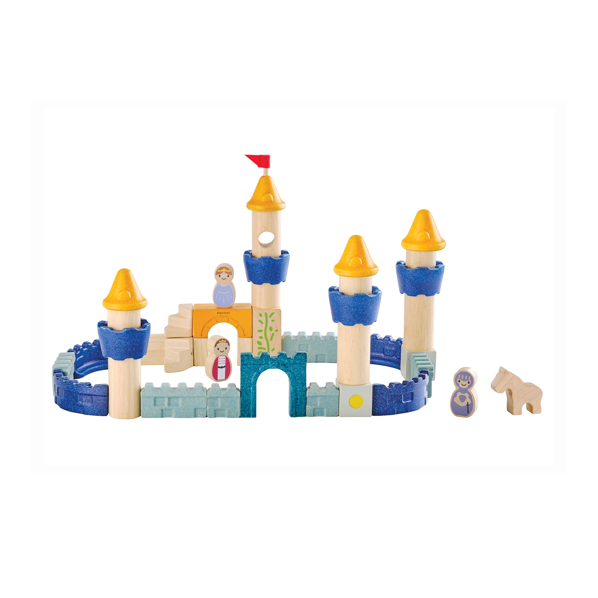 PlanToys Bauklötze Schloss