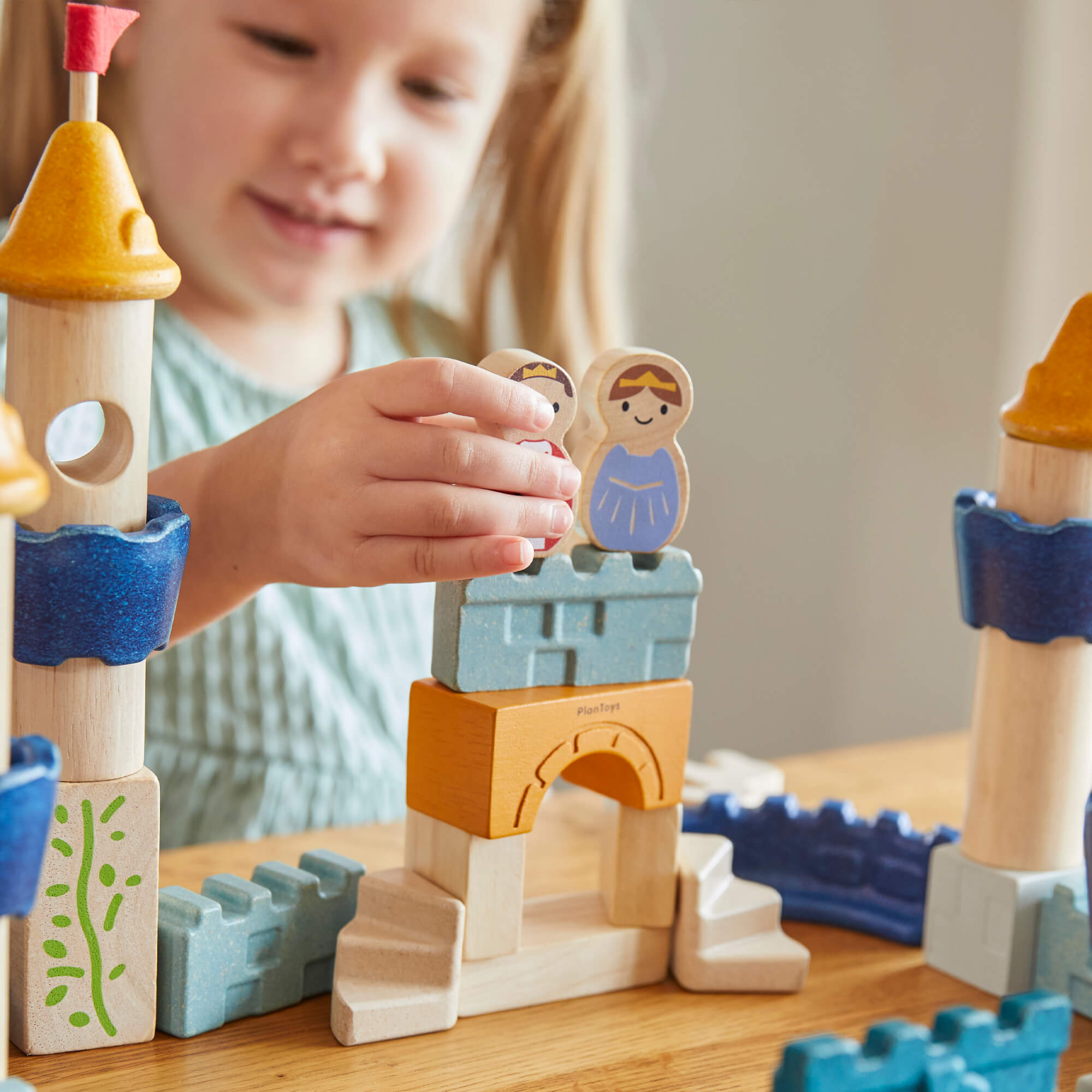 PlanToys Bauklötze Schloss