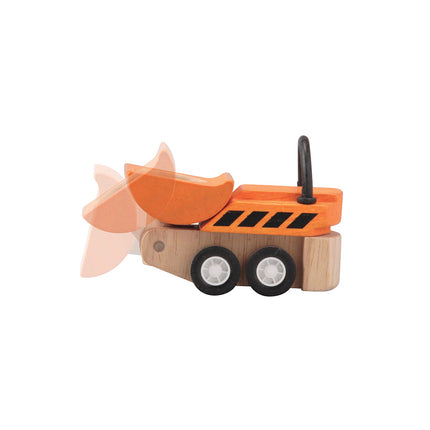 PlanToys Baustellenfahrzeuge Spielzeugautos (3 Stück)
