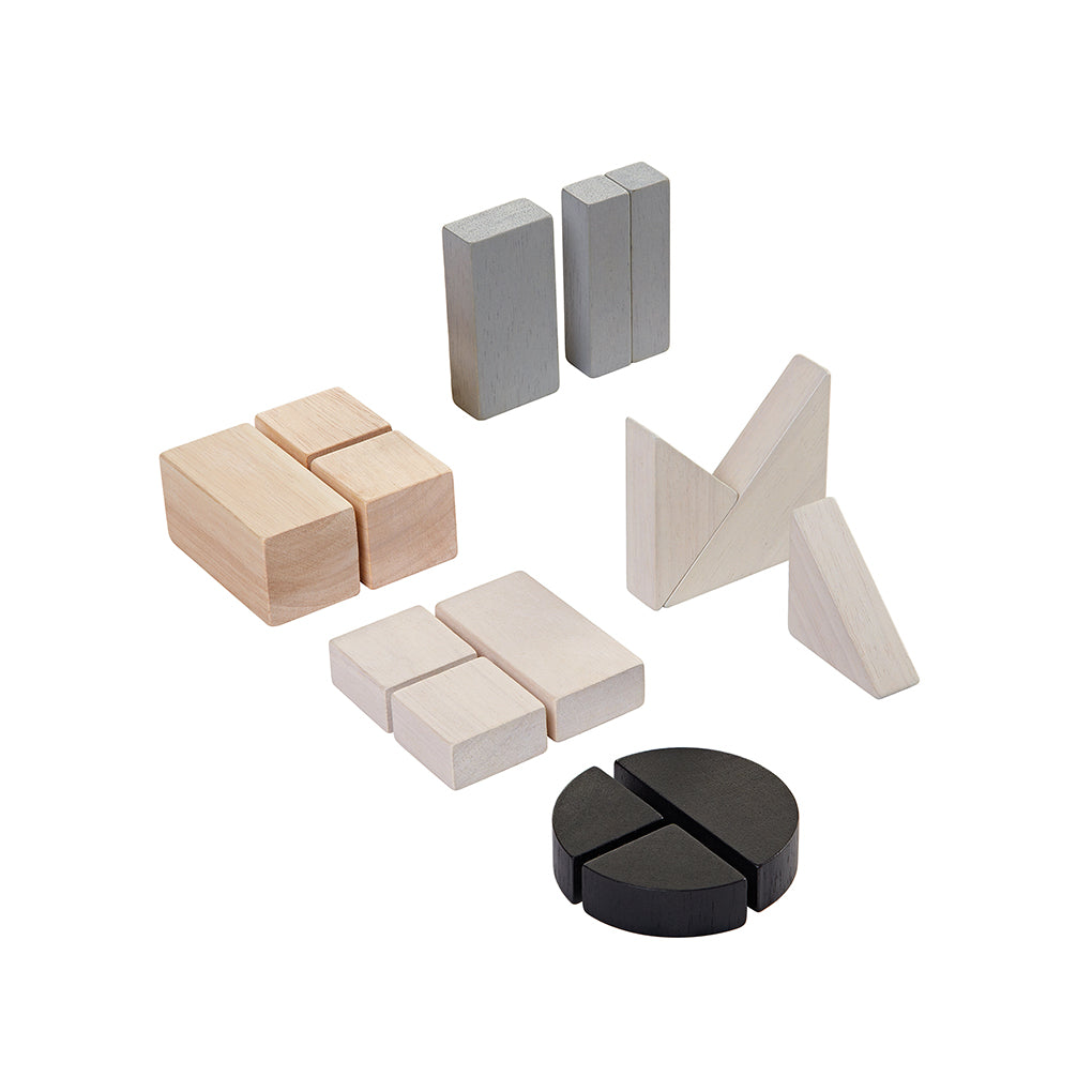 PlanToys Formen legen Geometrische Formen Holz - Heldenspielzeug