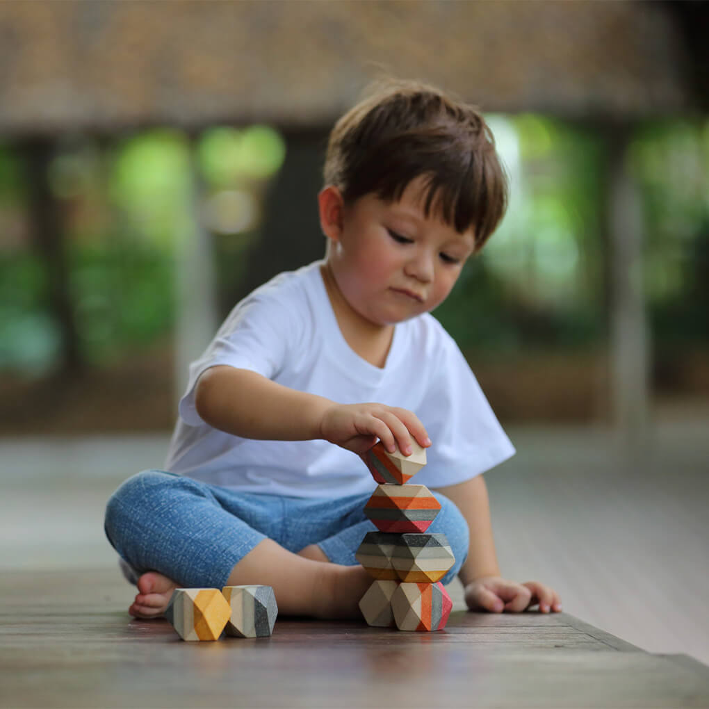 PlanToys GEO Stapelsteine