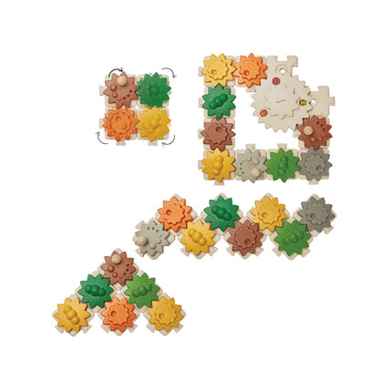 PlanToys Kinderpuzzle Getriebe Puzzle aus Holz