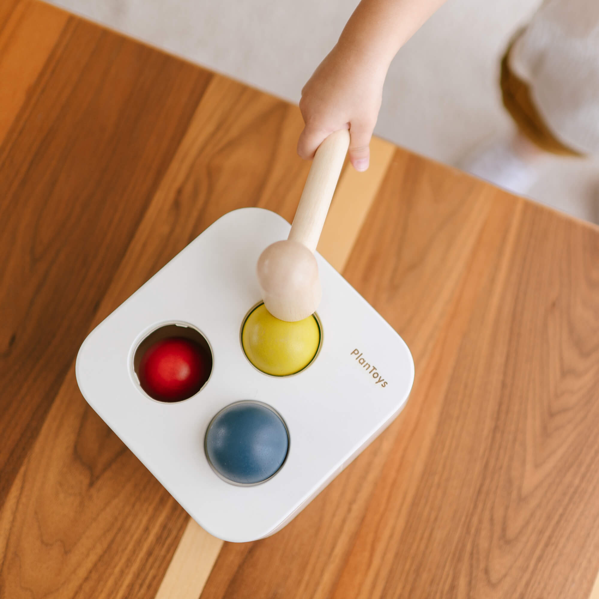 PlanToys Klopfspiel Bälle Hämmern