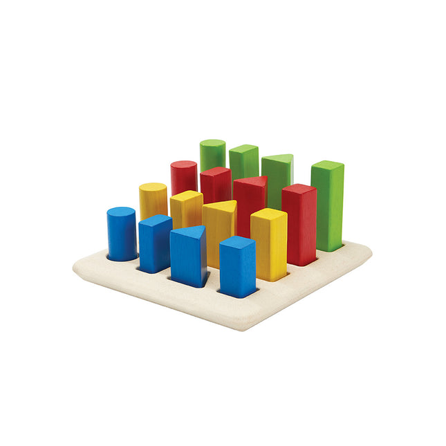 PlanToys Lernspiel Geometrie Stifte