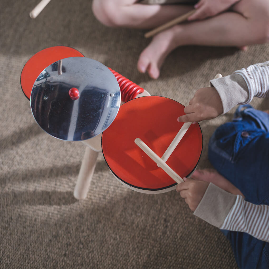 PlanToys Musikband Schlagzeug - Heldenspielzeug