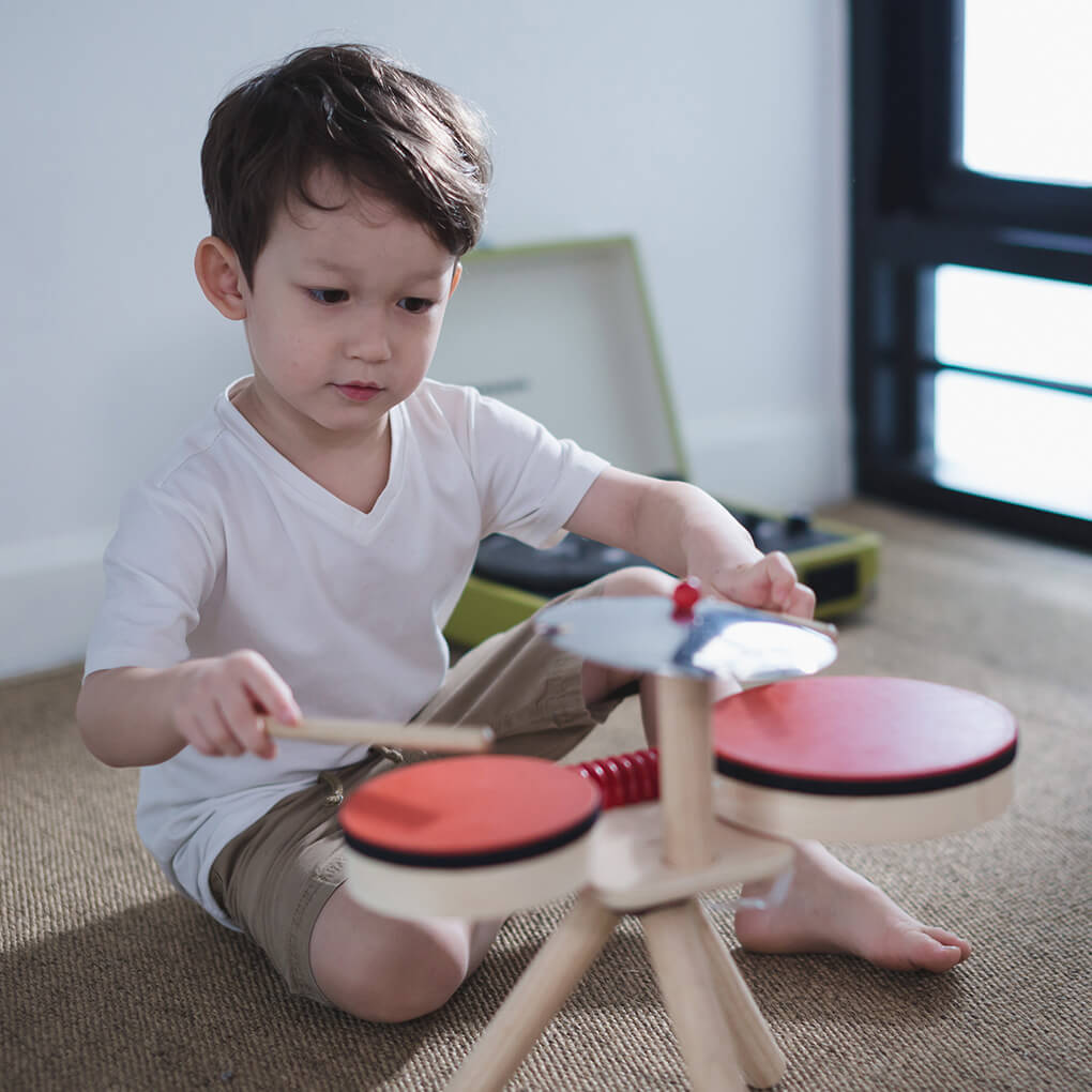 PlanToys Musikband Schlagzeug - Heldenspielzeug