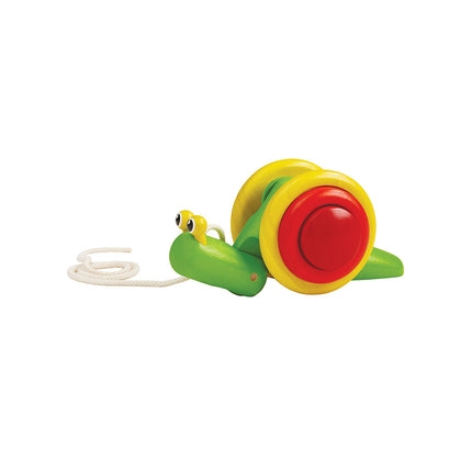 PlanToys Nachziehtier Schnecke