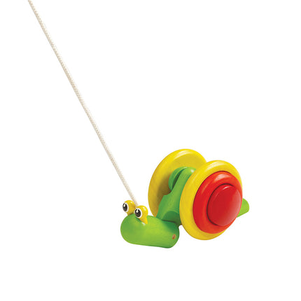 PlanToys Nachziehtier Schnecke