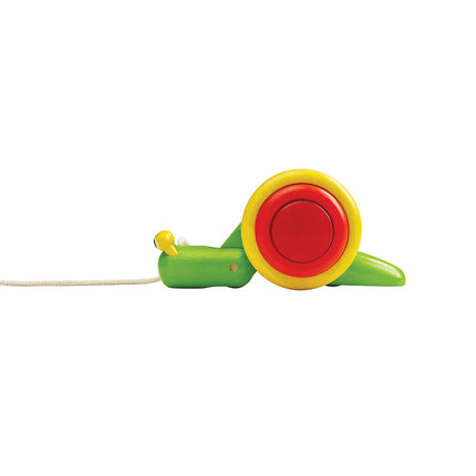 PlanToys Nachziehtier Schnecke