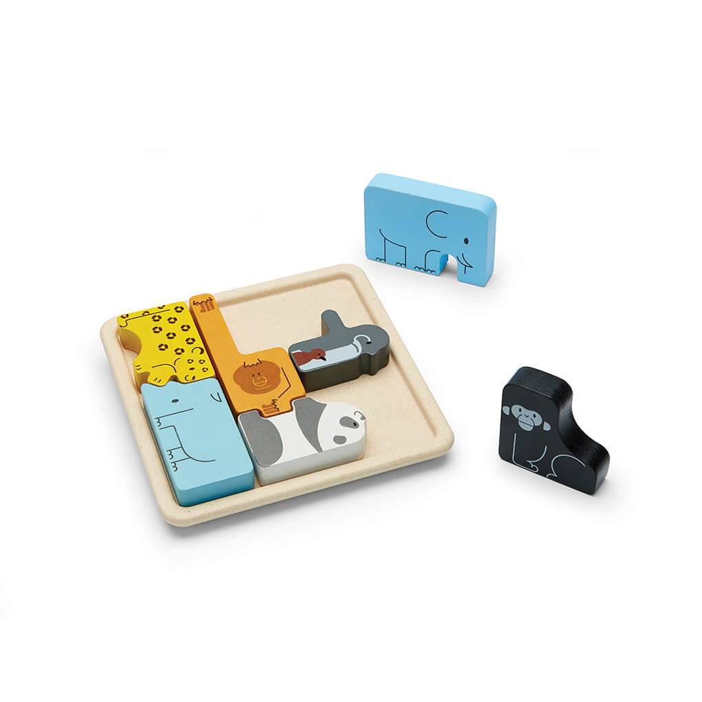 PlanToys Rahmen Puzzle - Heldenspielzeug