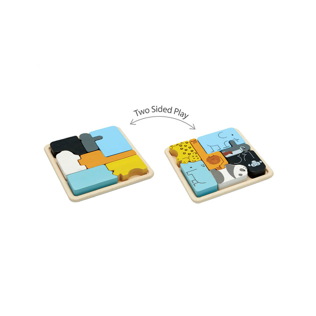 PlanToys Rahmen Puzzle - Heldenspielzeug