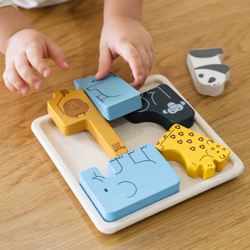 PlanToys Rahmen Puzzle - Heldenspielzeug