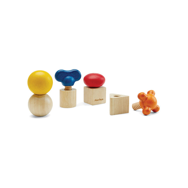 PlanToys Schrauben und Muttern