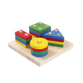 PlanToys Sortierbrett GEO Formen - Heldenspielzeug