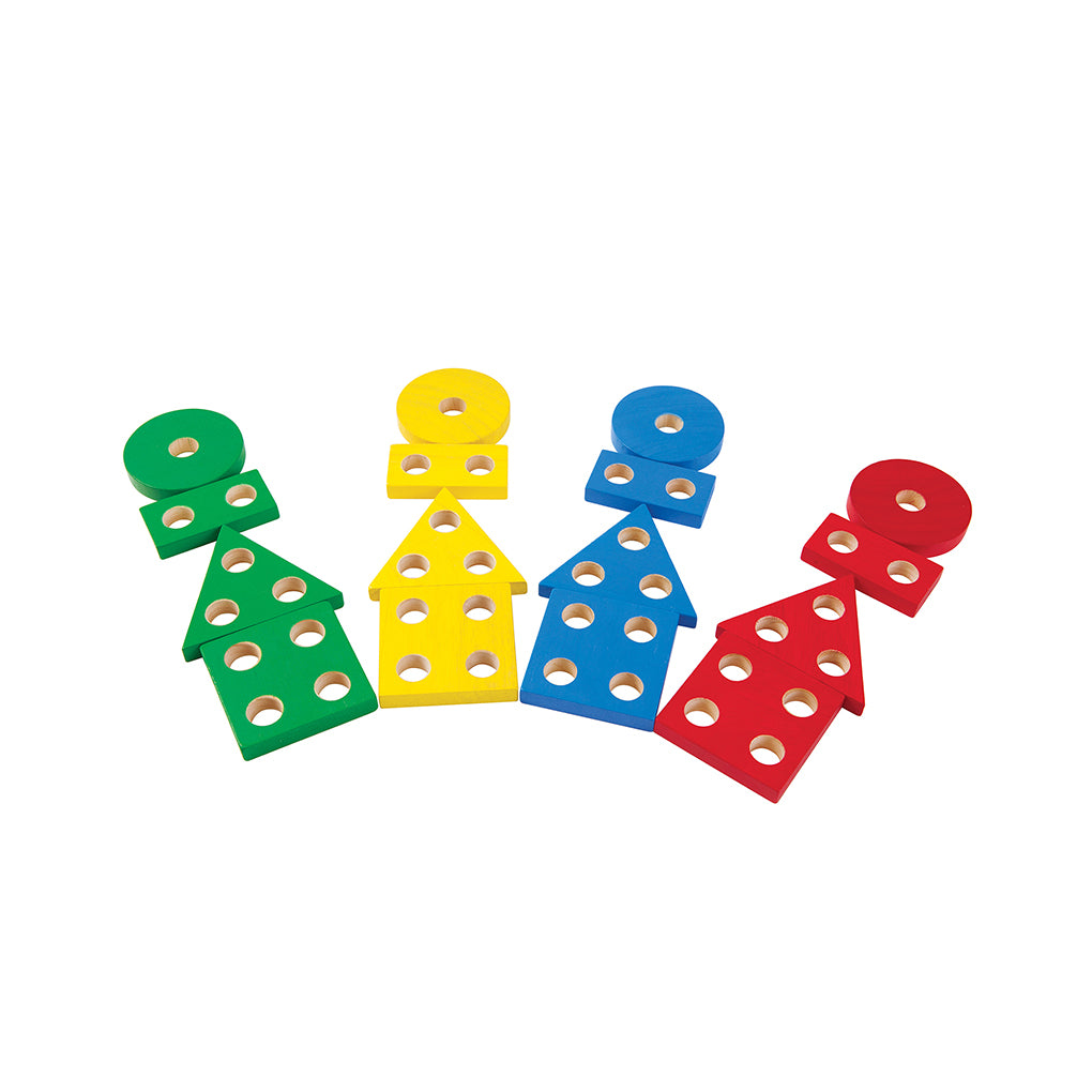 PlanToys Sortierbrett GEO Formen - Heldenspielzeug