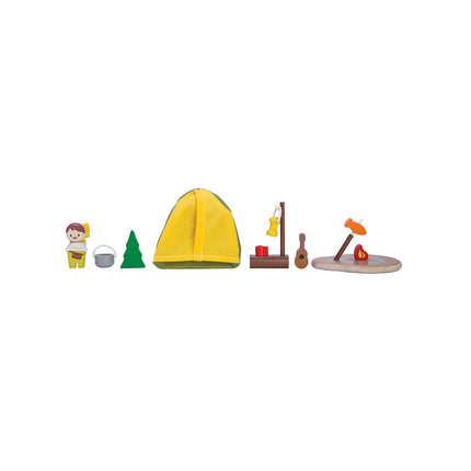 PlanToys Spielwelt Camping Set