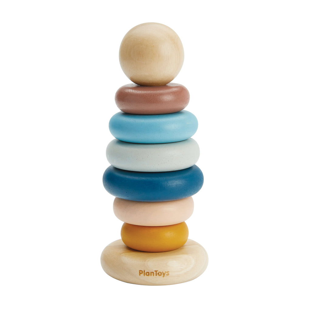 PlanToys Stapelturm Holz