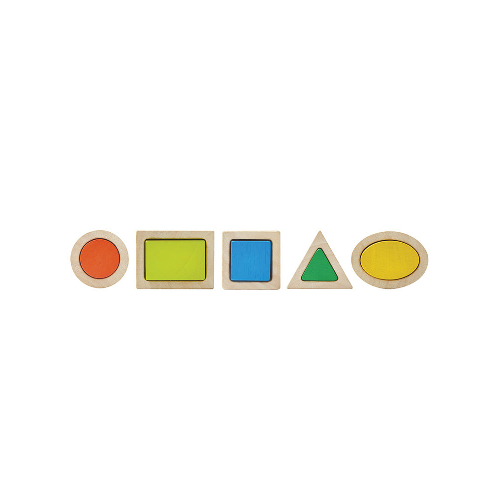PlanToys Stapelspielzeug Form boxen Set - Heldenspielzeug