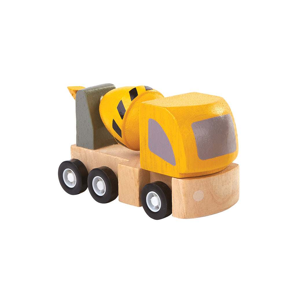 PlanToys Straßenbaufahrzeuge Spielzeugautos (3 Stück) - Heldenspielzeug