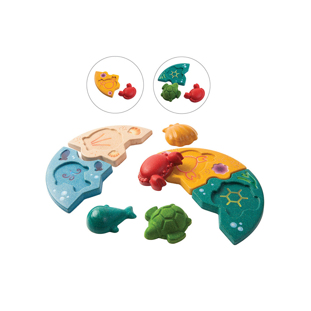 PlanToys Unterwasserpuzzle - Heldenspielzeug
