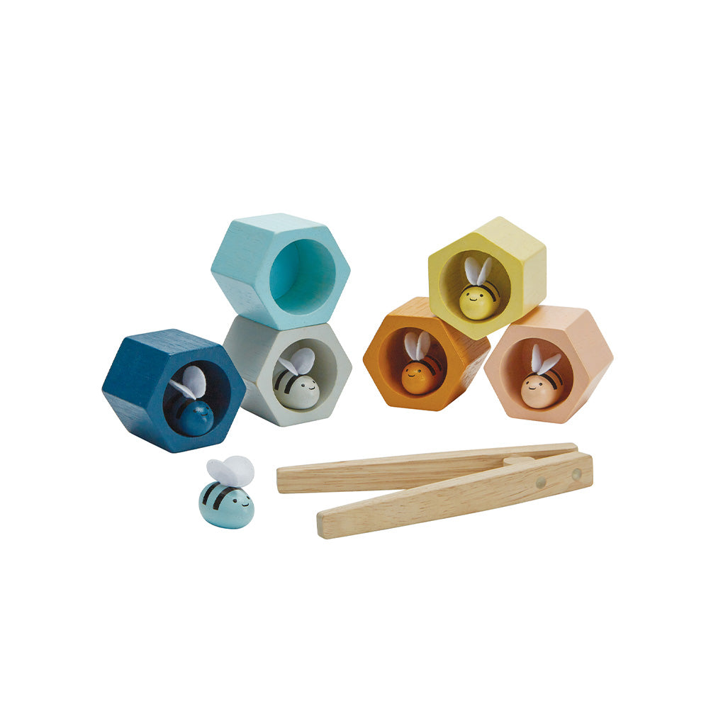 PlanToys Bienenwaben Geschicklichkeitsspiel - Heldenspielzeug