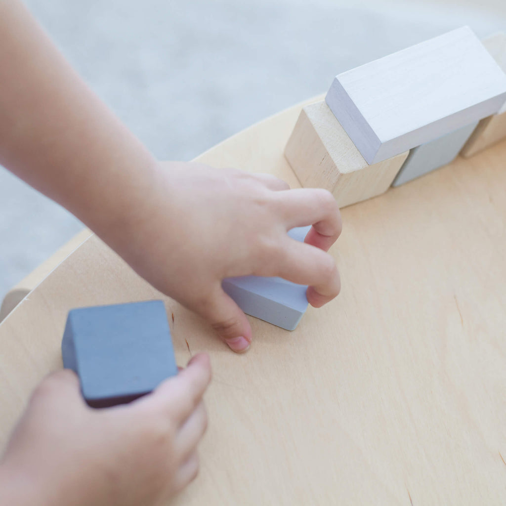 PlanToys Formen legen Geometrische Formen Holz - Heldenspielzeug