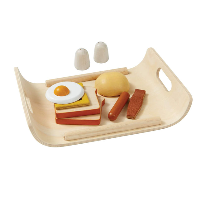 PlanToys Frühstücksmenu (10 Teile)