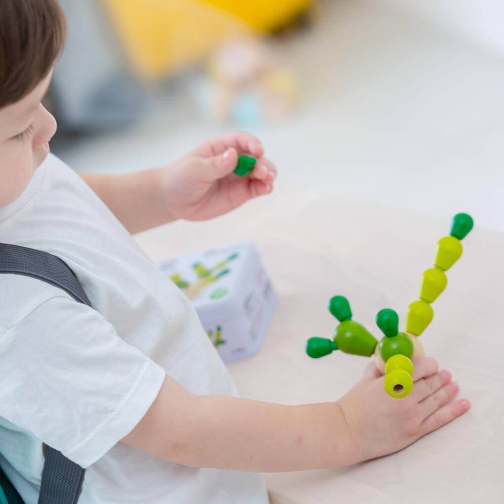 PlanToys Kaktus Balancierspiel Klein - Heldenspielzeug