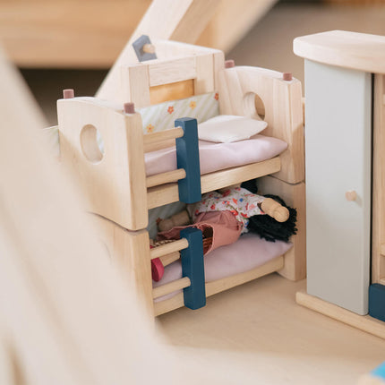 PlanToys Puppenhausmöbel Kinderzimmer Orchard