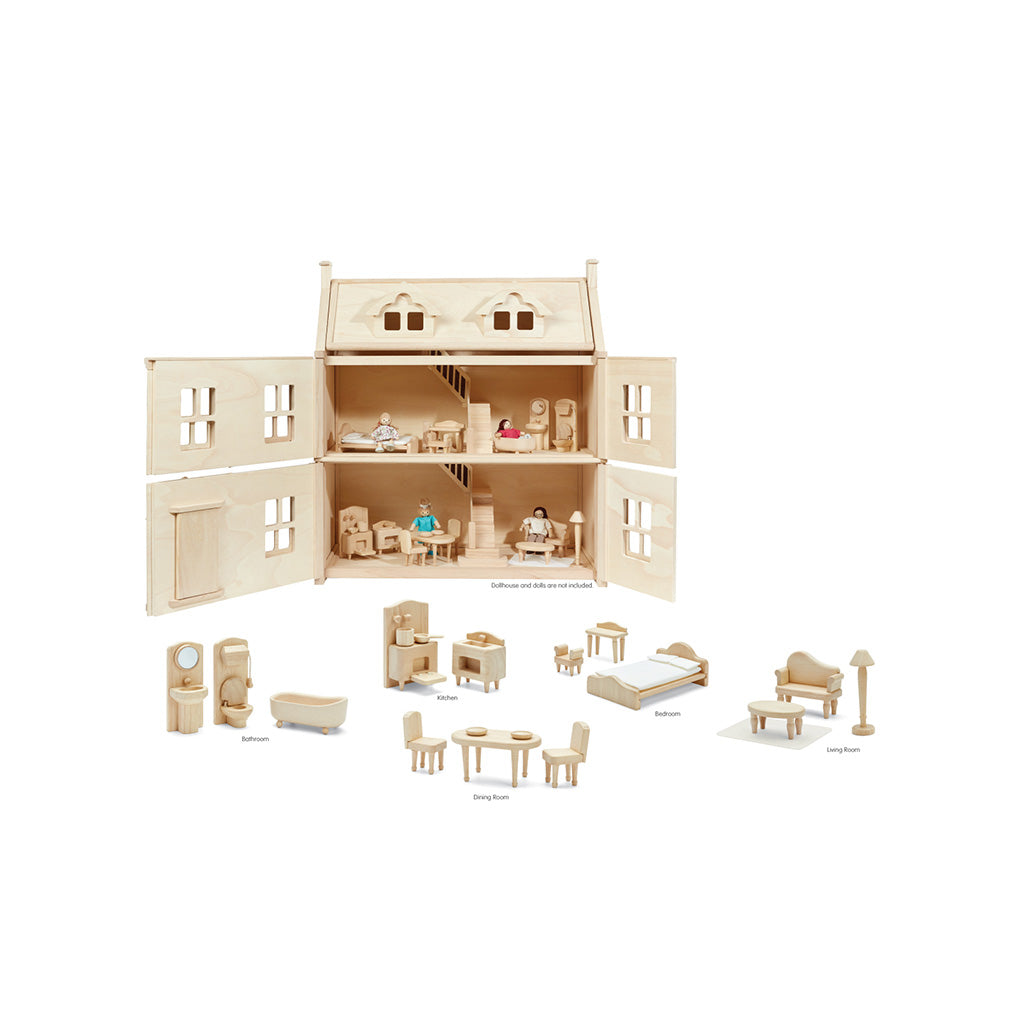 PlanToys Puppenhausmöbel Viktorianisch - Heldenspielzeug