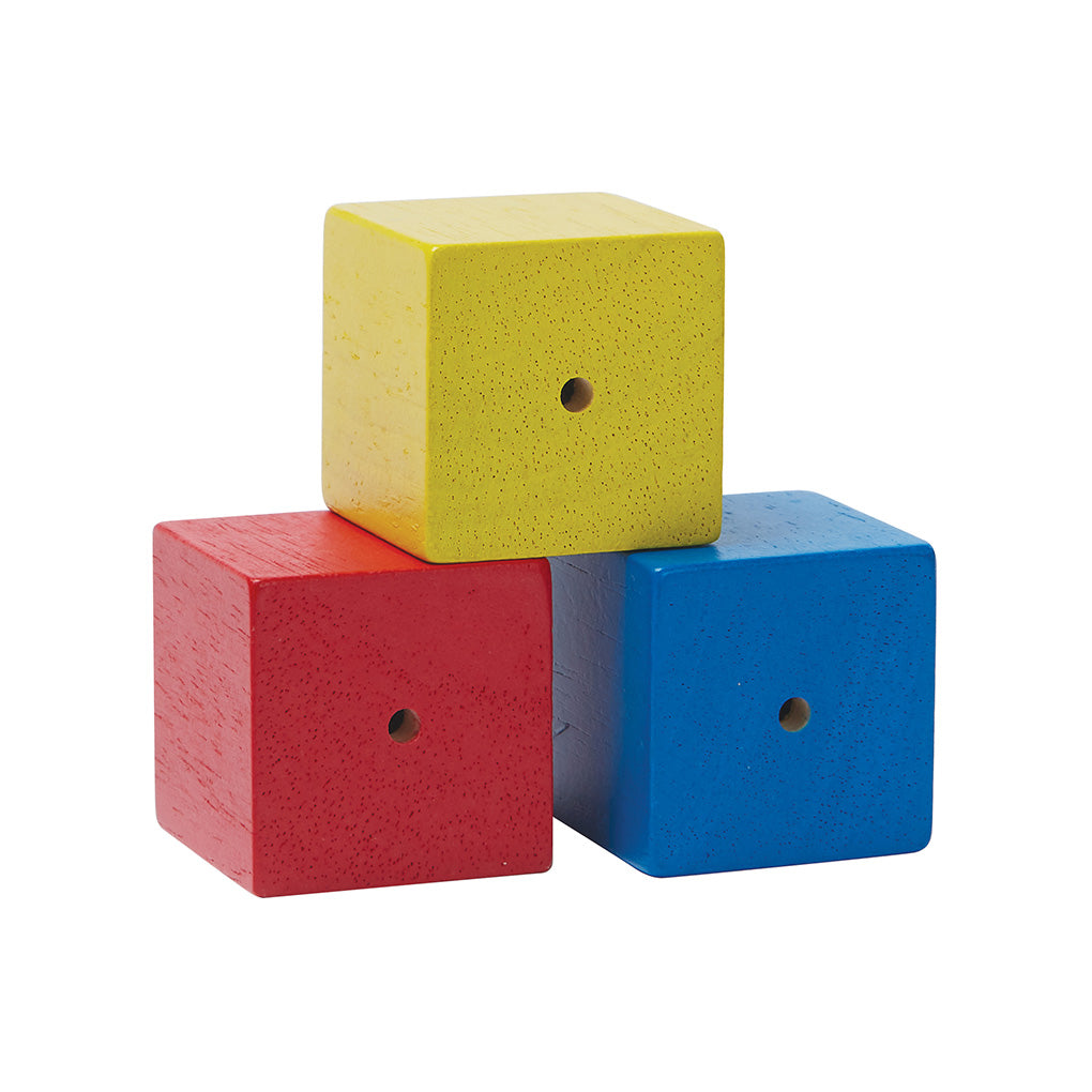 PlanToys Sinnesblöcke aus Holz - Heldenspielzeug