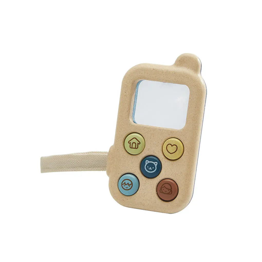 PlanToys Spielzeug Handy aus Holz - Heldenspielzeug