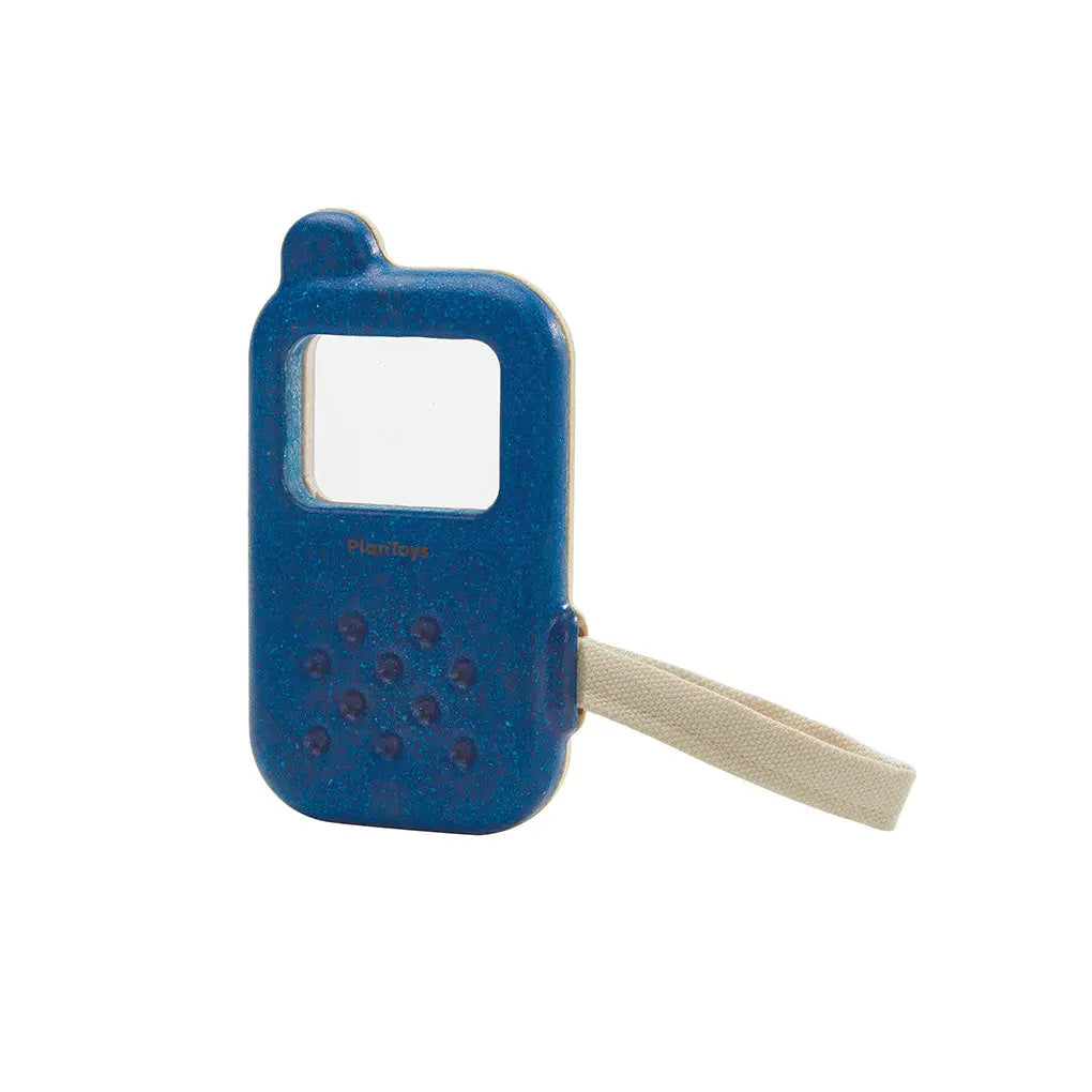 PlanToys Spielzeug Handy aus Holz - Heldenspielzeug