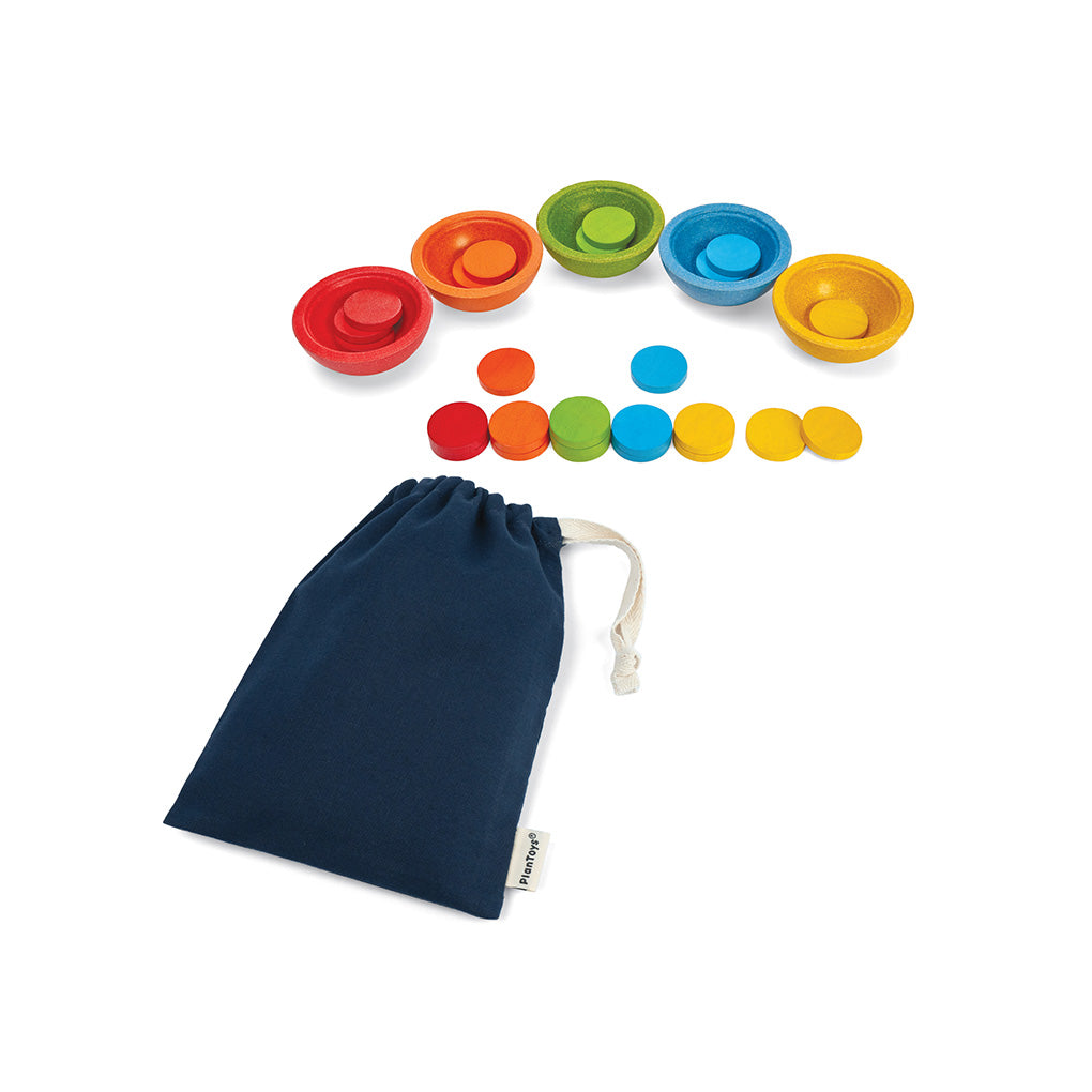 PlanToys Sortieren & Zählen Spielen - Heldenspielzeug