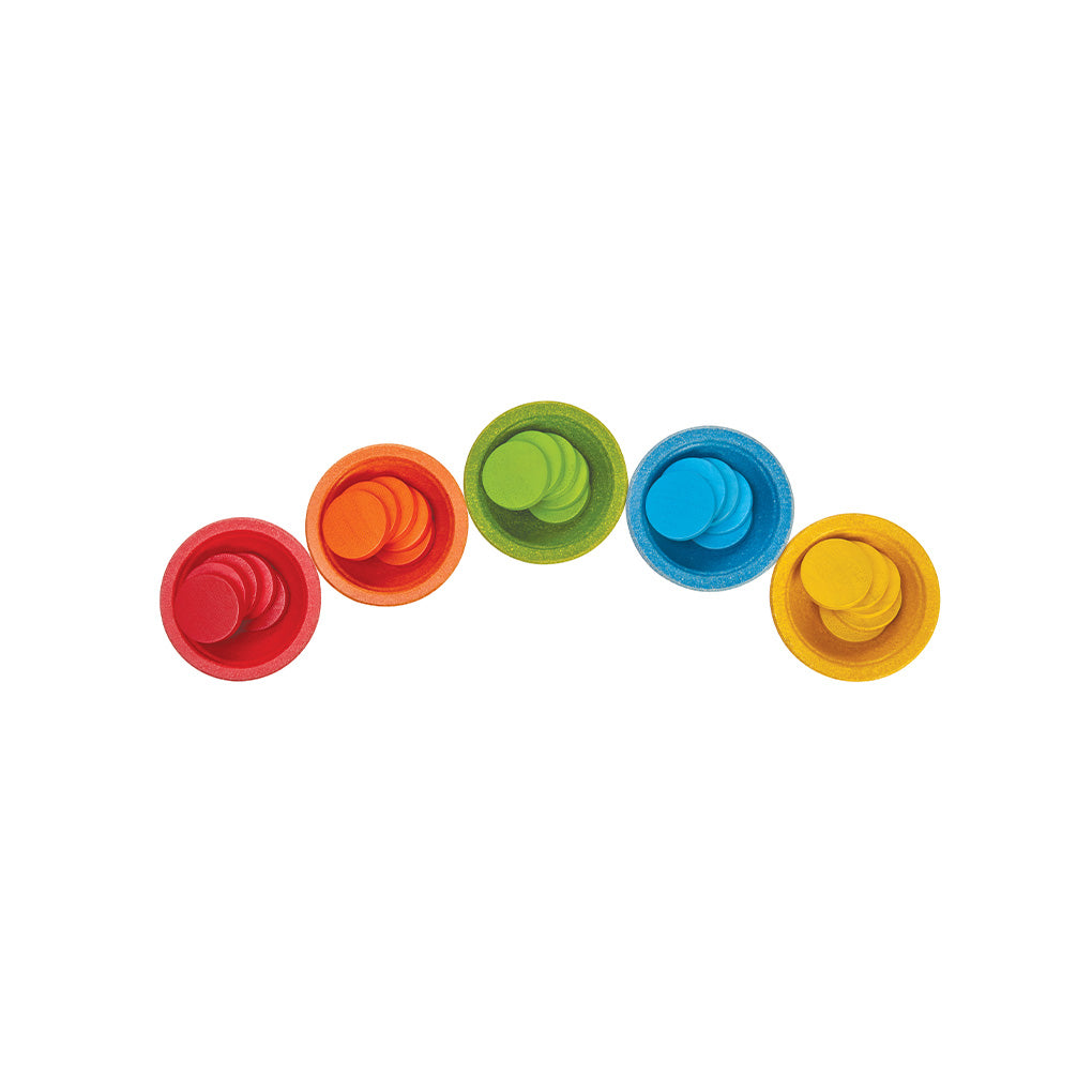 PlanToys Sortieren & Zählen Spielen - Heldenspielzeug