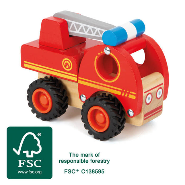 Small Foot Greiffahrzeug Feuerwehrfahrzeug
