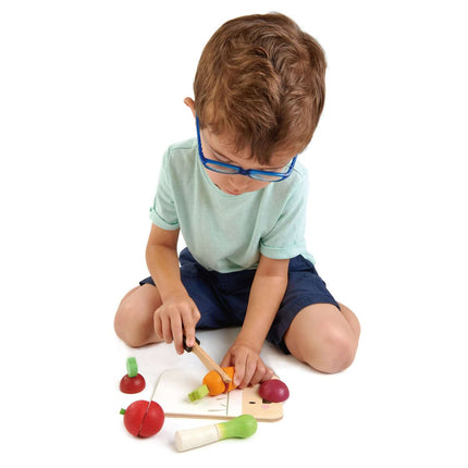 Tender leaf Toys - Schneidebrett & Gemüse