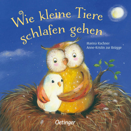Wie kleine Tiere schlafen gehen