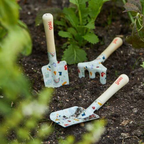 Goki Gartenwerkzeug Set für Kinder "Frühling"